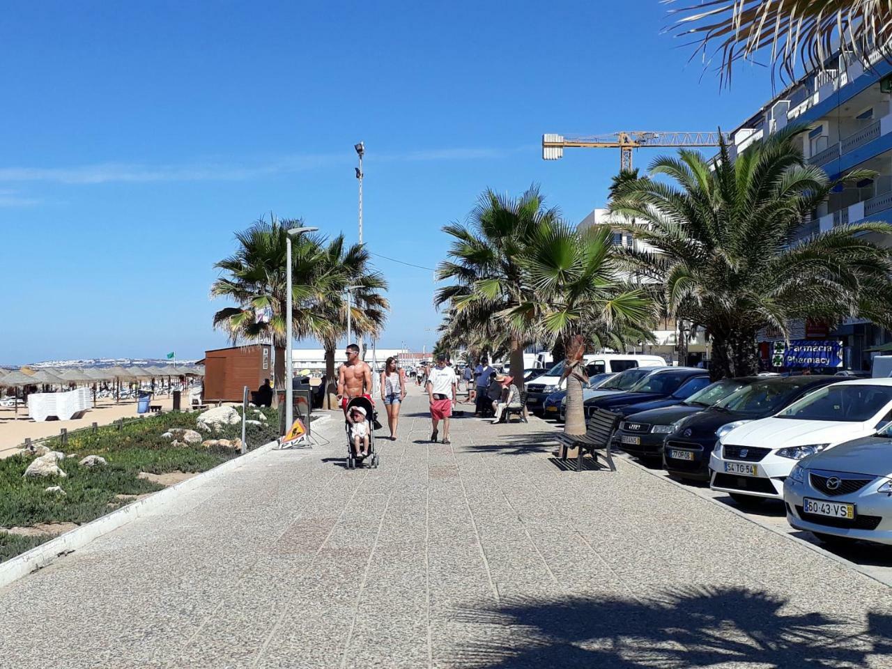 Abmar- Por-Do-Sol, Vista Mar, Remodelado, Wifi, 80Mt Praia Quarteira Kültér fotó