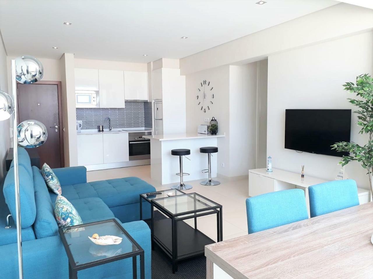 Abmar- Por-Do-Sol, Vista Mar, Remodelado, Wifi, 80Mt Praia Quarteira Kültér fotó